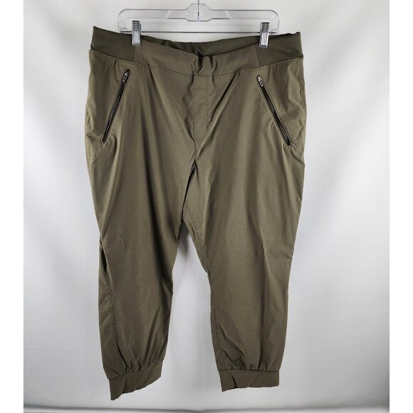 Eddie Bauer Pants Womens 16 Green First Ascent Hiking Pants (36x24) - Picture 1 of 9